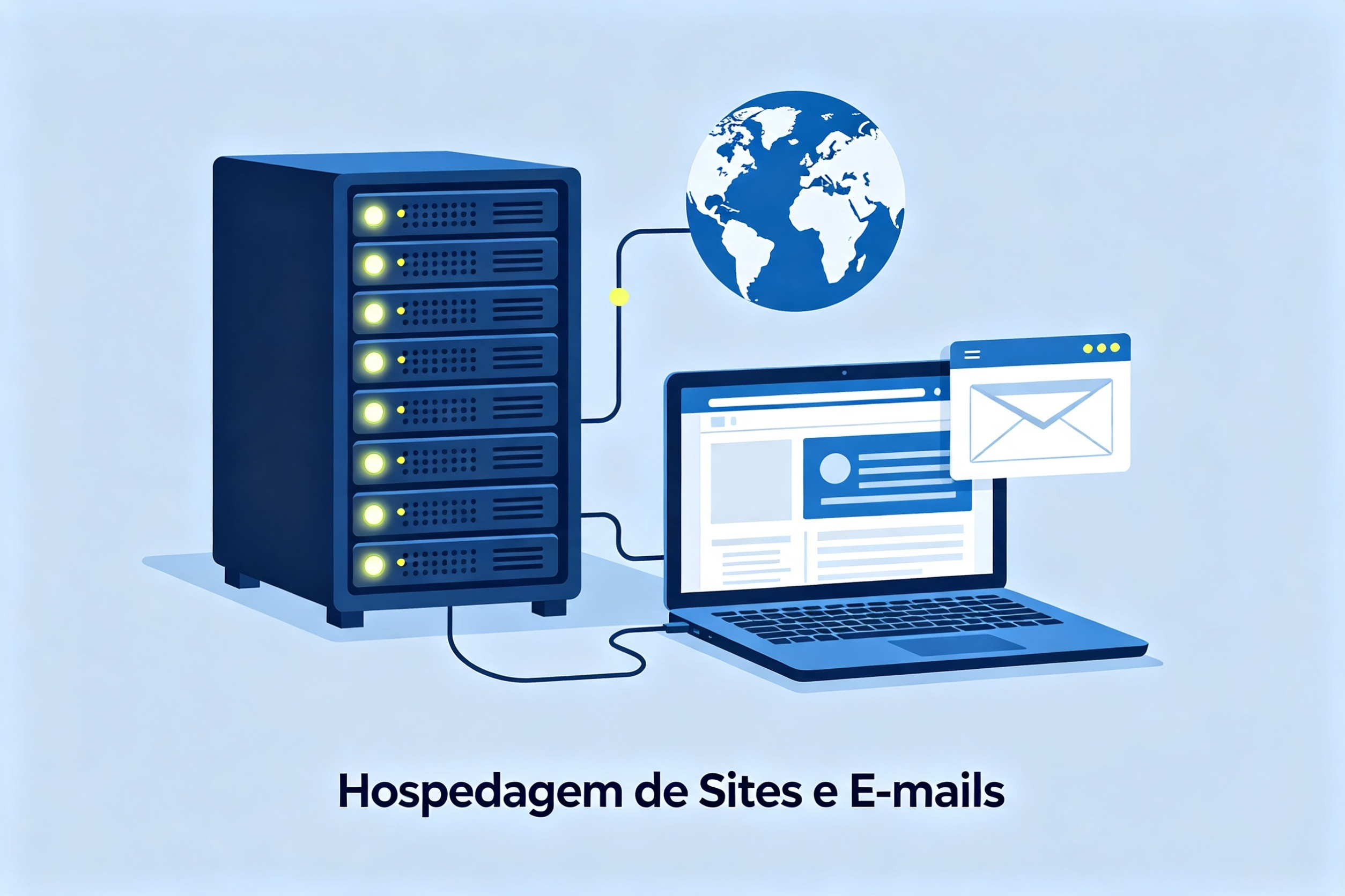 Hospedagem de Sites e E-mails